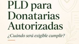PLD para Donatarias Autorizadas